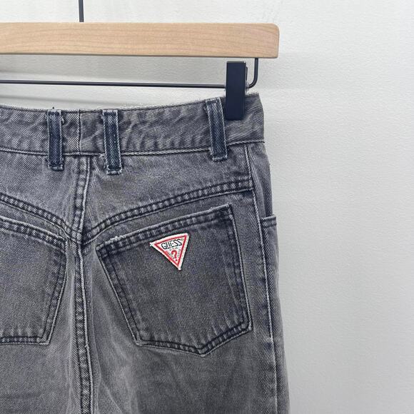 Vintage Georges Marciano for GUESS Washed Black High Rise Skinny Jeans - Picture 5 of 7